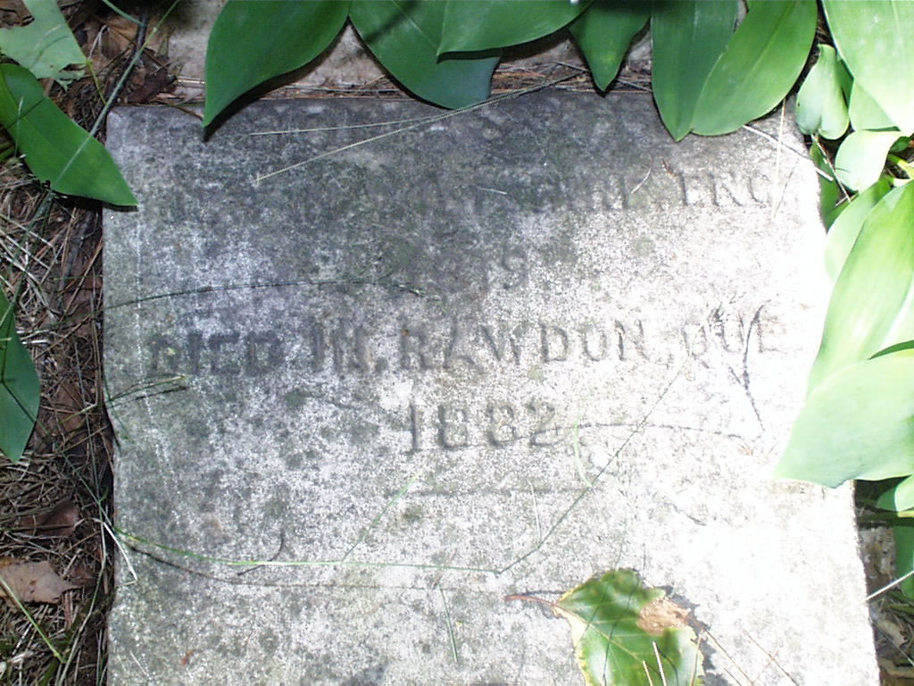 Thomas KITE 
Born in Wiltshire Eng 1819 
Died in Rawdon Quebec 1882
�Though I walk Through The 
Valley Of the Shadow Of 
Death I Will Fear No Evil�